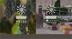 Desktop Screenshot of fattoria-fibbiano.it